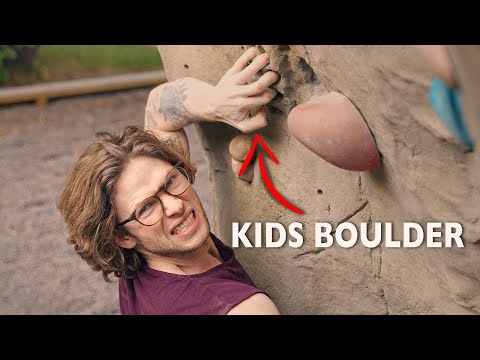 This children’s playground destroys elite climbers