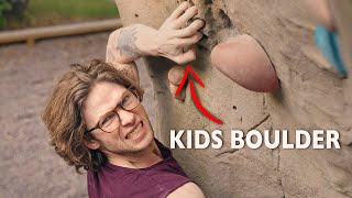This children’s playground destroys elite climbers