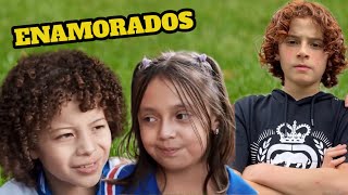 LUCAS Y ESTRELLA ENAMORADOS, RIZOS SE PONE SUPER CELOSO 