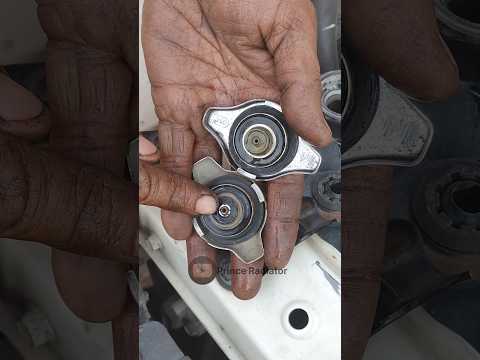 Radiator Cap Replacing!Fixing Broke Nozel Of Radiator #viral#youtubeshorts#radiator#cap