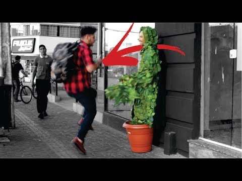 PEGADINHA HOMEM MOITA - ASSUSTANDO PESSOAS #5