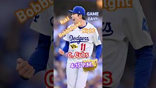 Roki Sasaki Bobblehead Night - Game 2 vs Cubs (4:15 PM, April 25, 2026) #rokisasaki #dodgers #pitch