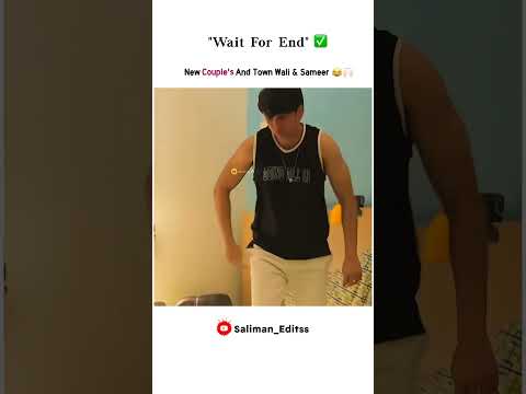 New Couple's in Town~❤️‍🩹😂🤚🏻 I Saliman Editss I #shorts #parwarish #ainaasif #wali #sameer #funny