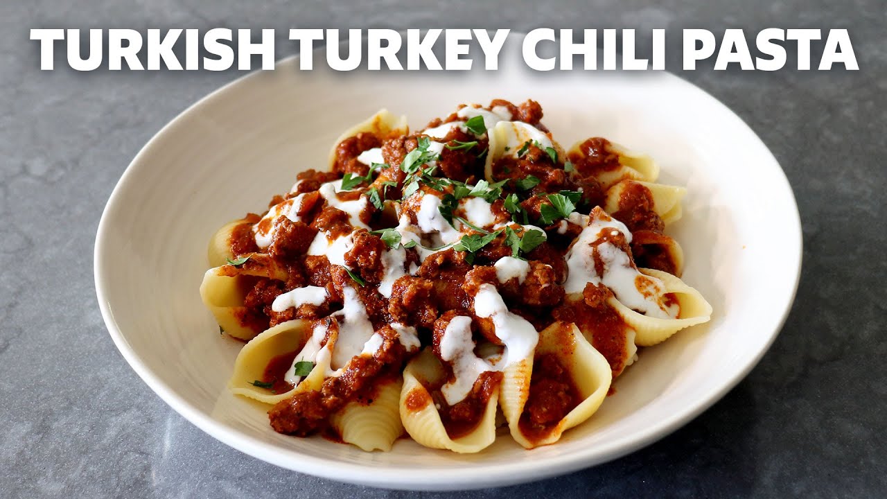 Turkish Turkey Chili Pasta - Food Wishes