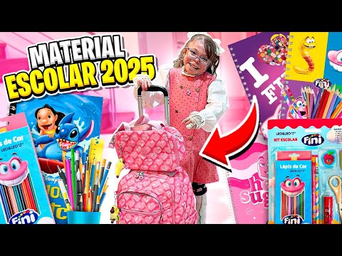 MATERIAIS ESCOLARES DE ELOAH DE ARAÚJO DE 2025 ! Dia a Dia com Amanda