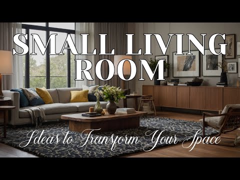 Small Living Room 2025: Cozy Design Ideas to Transform Your Space