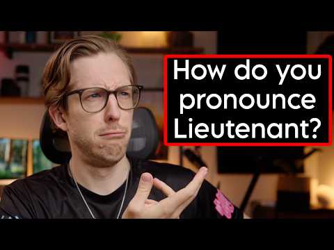 9 words Iโm surprised Brits pronounce differently