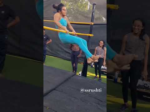 Low Bar Dynamics Gang❤️🤭 calisthenics fit india shrimp flip muscleup 360 workout street girls woman