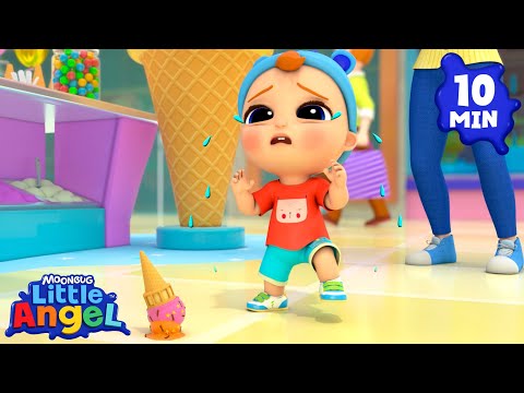 Fun Trip To The Mall! | BABY JOHN™ Playtime Kids Songs & Nursery Rhymes | Little Angel