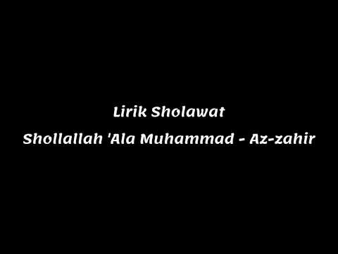 "New" Lirik Sholawat Shollallah 'Ala Muhammad Az-zahir