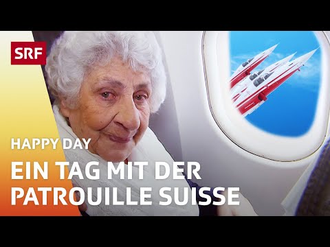 Omi Evi hebt mit ihren Helden ab | Happy Day | SRF