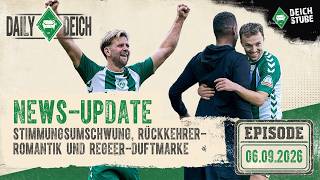 News-Update: Werder-Stimmungsumschwung, Rückkehrer-Romantik und Regeer-Duftmarke!