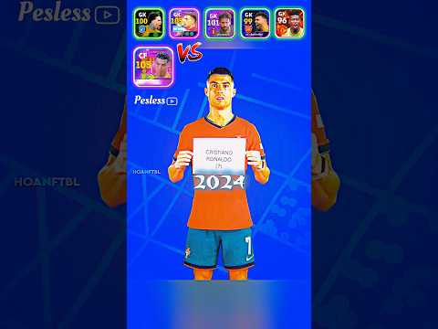 ☠️Ronaldo vs The Best Goalkeepers Of Premier League | Efootball 2025 Mobile #efootball2025