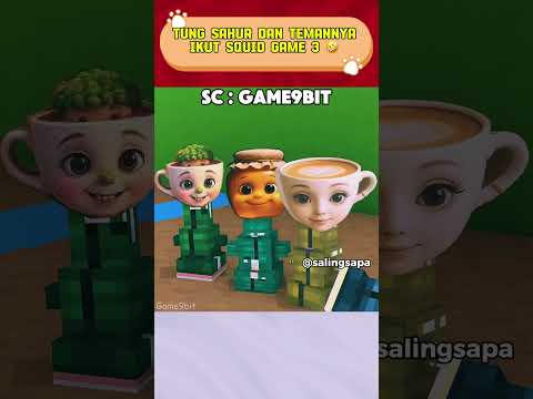 KETIKA ANOMALI TUNG SAHUR DAN TEMANNYA IKUT SQUID GAME 3🤣‼️#minecraft #tungtungtungsahur #squidgame