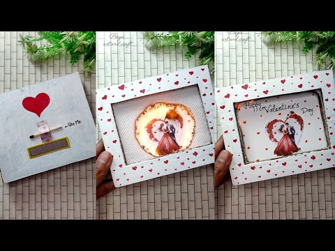 valentine's day surprise card 👩‍❤️‍👨❤️🗃️#creative#art#painting#craft