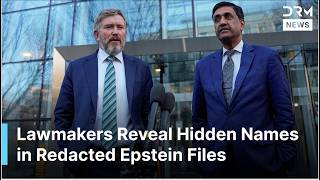“We Found Six Men”, Ro Khanna and Thomas Massie Reveal Hidden Names in Epstein Files | AC1G
