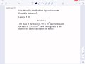 Operations with Scientific Notation