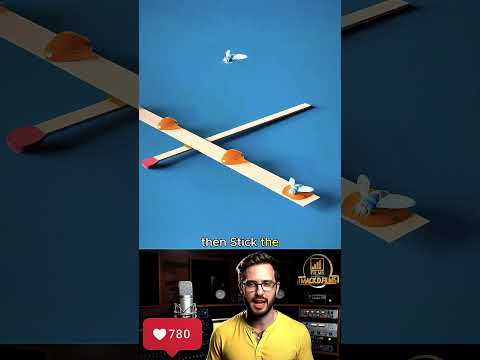 Wie baut man ein Flugzeug aus einer Fliege? 😮@zackdfilms
