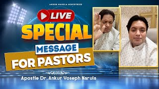 ✨Special Message For Pastors By @ApostleDr.AnkurYosephNarula #ankurnarulaministries #shorts
