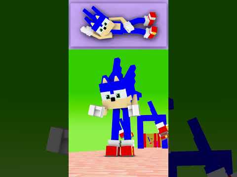 BUILD A QUEEN RUN CHALLENGE 2 with Sonic #shorts