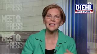 Diehl for Senate:  Elizabeth Warren IS Running for President