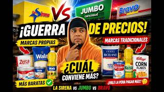 LA SIRENA, JUMBO Y BRAVO: 💰 La batalla por el bolsillo de los dominicanos