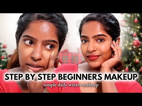 Step By Step Beginners Daily Makeup With Affordable Products😍