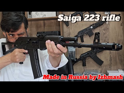 Saiga 223 rifle made in Russia by Izhmash.#saiga223 #rifle