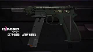 CZ75-Auto Army Sheen Gameplay