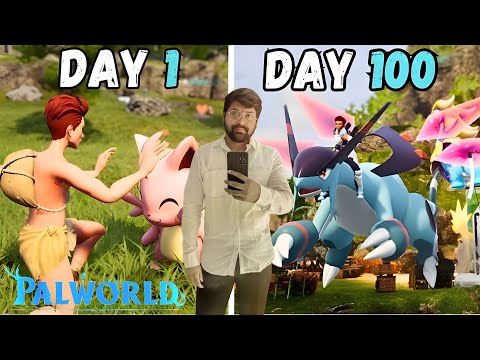 Road To 200K | I Played 100 Days In Palworld New Update Palworld: Feybreak #shreemanlegend