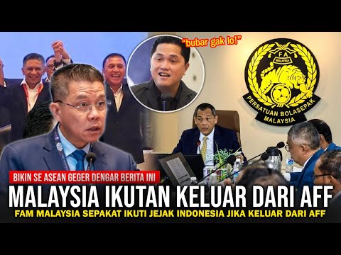 🔴AFF BUBAR ! Mengejutkan Malaysia Ikuti Jejak INDONESIA Dan Keluar Dari AFF - AFF Segera Bangkrut