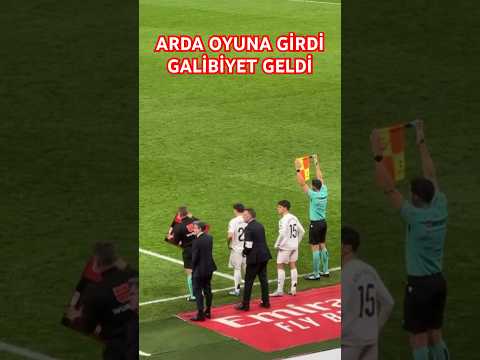 Arda Güler,Modric’in yerine oyuna girdi ve galibiyet geldi.