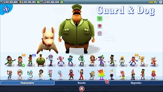 Subway Surfers - Guard and Dog Unlocked Update Mod - All Characters Unlocked All Boards PC Gameplay