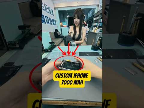 iPhone Xr Jadi 7000 mAh๐#videoshort #iphone #youtubeshorts