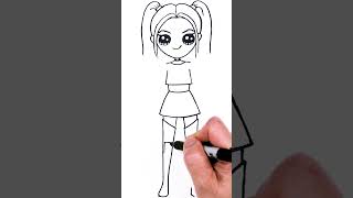 How to Draw Mira KPop Demon Hunters #drawsocute #howtodraw #kpopdemonhunters