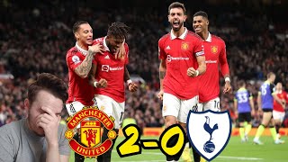 "THAT WAS SO POOR, OFFERED ABSOLUTELY NOTHING!!" MAN UTD 2-0 TOTTENHAM MATCH REACTION!!