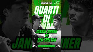 Orario Sinner - Shelton Oggi a Wimbledon 2025 🎾: Dove Vederla #sinner #sinner #wimbledon2025