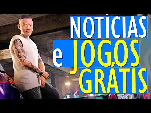 OPA!! JOGOS GRÁTIS na STEAM, EPIC e PRIME GAMING, GTA 5 com ATUALIZAÇÃO GRATUITA e PROMOÇÃO da SEGA