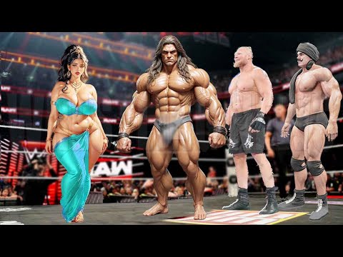 Lakshmi Shaji vs Dara Singh Brock Lesnar Atomic Giant Match