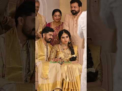 ചക്കിയുടെ അടുത്ത് നിൽക്കുന്ന ജയറാമേട്ടൻ #malavikajayaram #jayaram #daughter #marriage