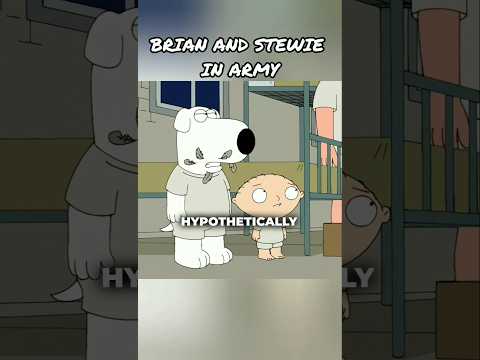 Brian and Stewie in Army. #familyguy
