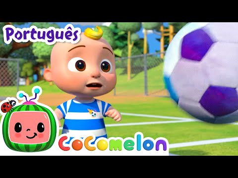 Canção do futebol + Esportes | Cocomelon em Português | Desenhos Animados e Músicas Infantis