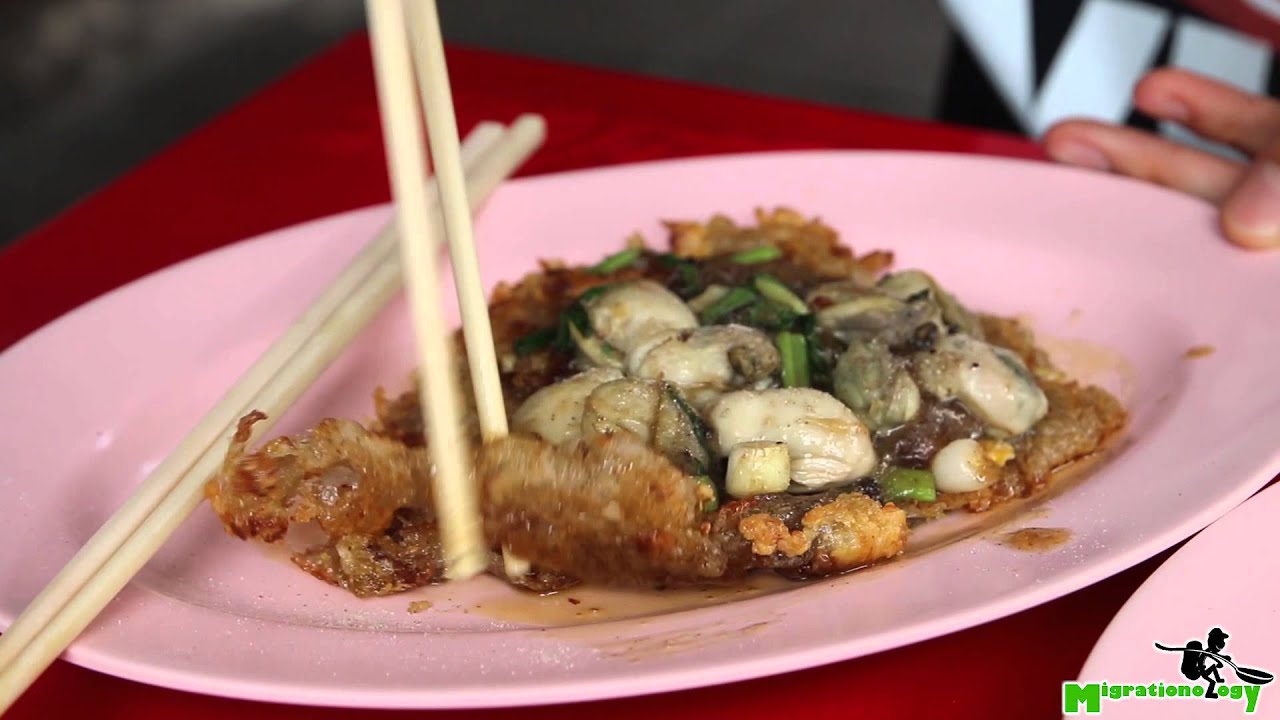 Thai Oyster Omelet at Nai Mong Hoy Tod )