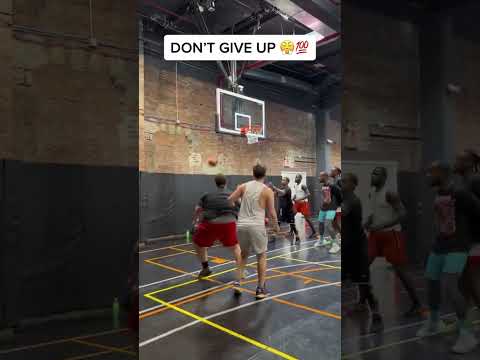 If you miss don’t stand there and get mad, follow through with the bucket‼️😤💯