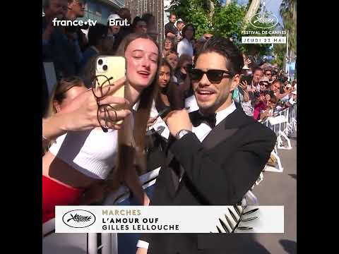 Arrivée de François Civil en bas des marches du Festival de Cannes 2024 !