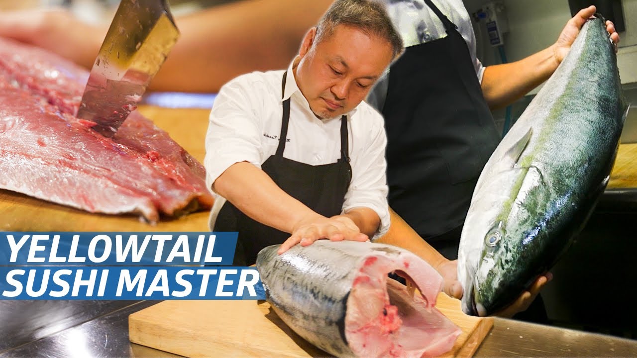 How Sushi Master Mitsunori Kusakabe Prepares Yellowtail (Buri) Seven Ways Omakase