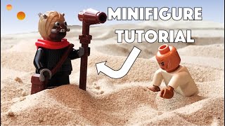 LEGO STAR WARS TUTORIAL | Tusken Youngling from The Book of Boba Fett!