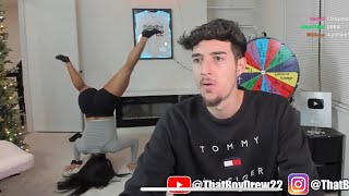 SPIN THE WHEEL CHALLENGE ON LIVE! (Best Moments In Bio)