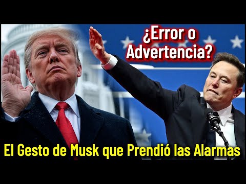 El POLÉMICO Gesto de Elon Musk en la Toma de Posesión de Trump ¿PRESAGIO de un Oscuro Futuro?