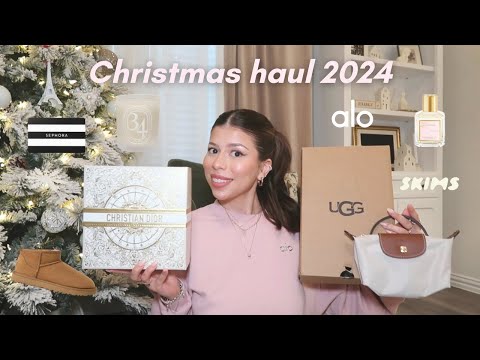 WHAT I GOT FOR CHRISTMAS 2024 ❄️ alo, lululemon, Dior, Uggs + more